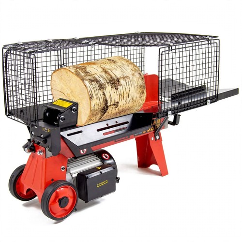 Horizontal log splitter - log,
