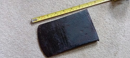 Vintage heavy wood log - heavy, (1.4kg)