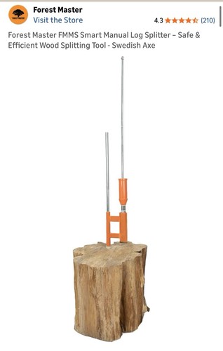 Forest mast log - mast, splitter