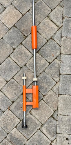 Manual log splitter with - with, heavy