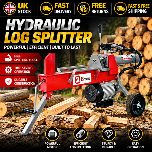 Ton electric hydraulic log - 18,