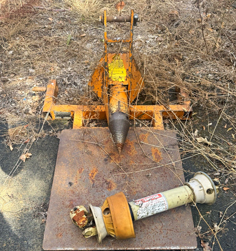 Manual pto cone - manual, auger