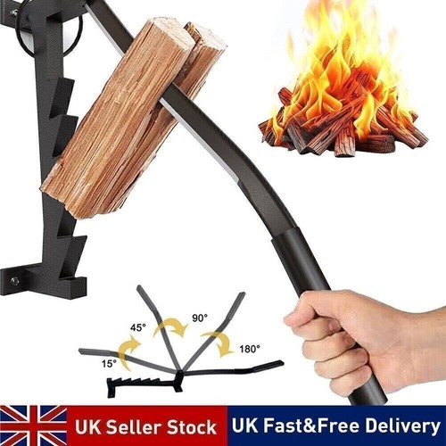 Wall mounted wooden - mounted, kindling